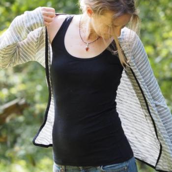 PAPIERSCHNITTMUSTER "Strickjäckchen" von AnniNanni