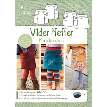 PAPIERSCHNITTMUSTER "Wilder Pfeffer" für Kinder von Firlefanz