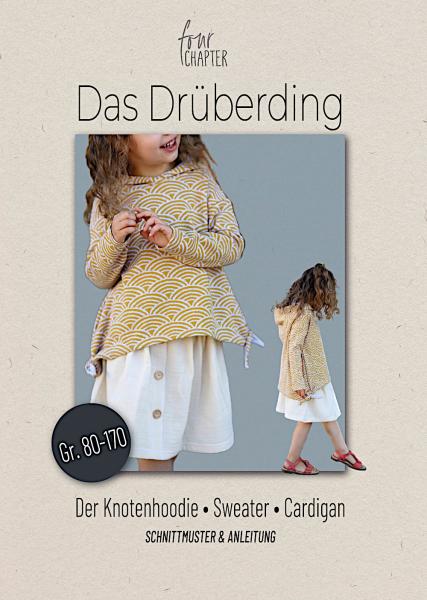 PAPIERSCHNITTMUSTER "Drüberding" von four Chapter