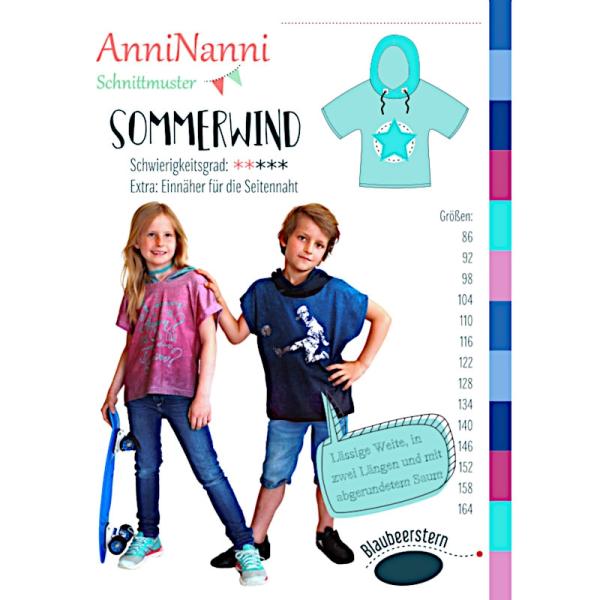 PAPIERSCHNITTMUSTER "Sommerwind" von AnniNanni